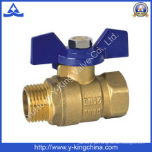 Brass Plumbing Absperrkugelventil (YD-1030)